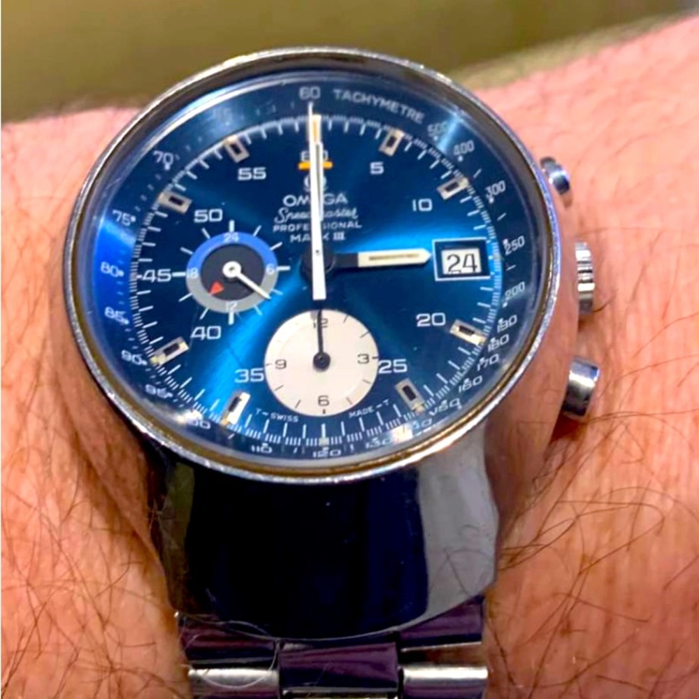 Omega Speedmaster Mark III watch Vintage 1971 Chronograph